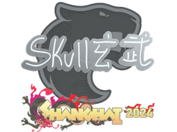 Sticker | skullz | Shanghai 2024