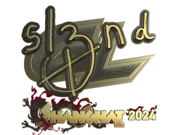 Sticker | sl3nd (Gold) | Shanghai 2024