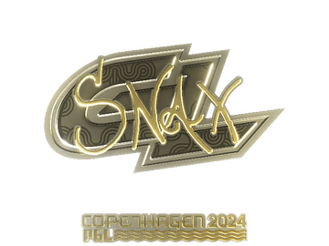 Sticker | Snax (Gold) | Copenhagen 2024
