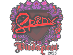 Sticker | Spinx | Budapest 2025