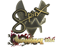 Sticker | Spinx (Gold) | Shanghai 2024