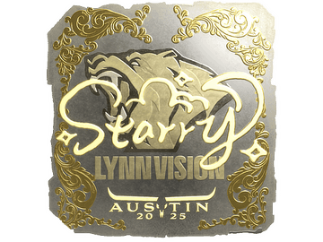 Sticker | Starry (Gold) | Austin 2025