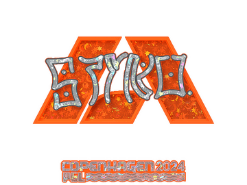 Sticker | STYKO (Glitter) | Copenhagen 2024