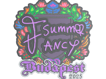 Sticker | Summer (Embroidered) | Budapest 2025