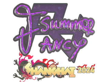 Sticker | Summer (Glitter) | Shanghai 2024