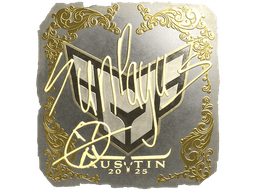 Sticker | SunPayus (Gold) | Austin 2025