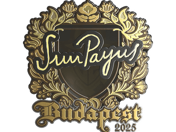 Sticker | SunPayus (Gold) | Budapest 2025