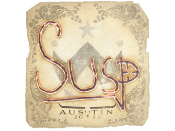 Sticker | susp | Austin 2025