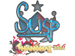 Sticker | susp (Glitter) | Shanghai 2024