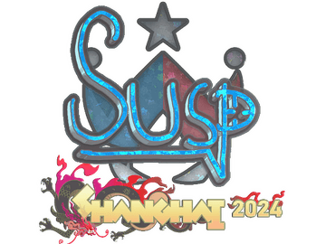 Sticker | susp (Glitter) | Shanghai 2024