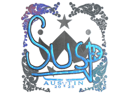 Sticker | susp (Holo) | Austin 2025