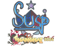 Sticker | susp (Holo) | Shanghai 2024