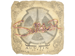 Sticker | Swisher | Austin 2025