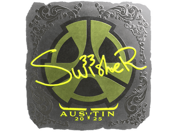 Sticker | Swisher (Foil) | Austin 2025
