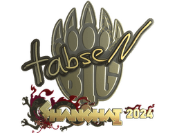 Sticker | tabseN (Gold) | Shanghai 2024