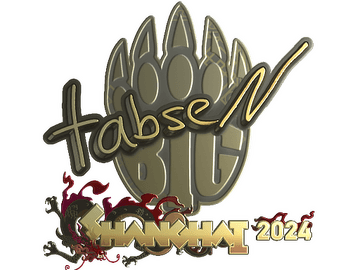 Sticker | tabseN (Gold) | Shanghai 2024