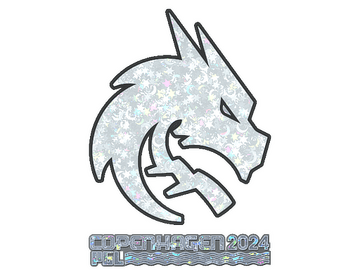Sticker | Team Spirit (Glitter) | Copenhagen 2024