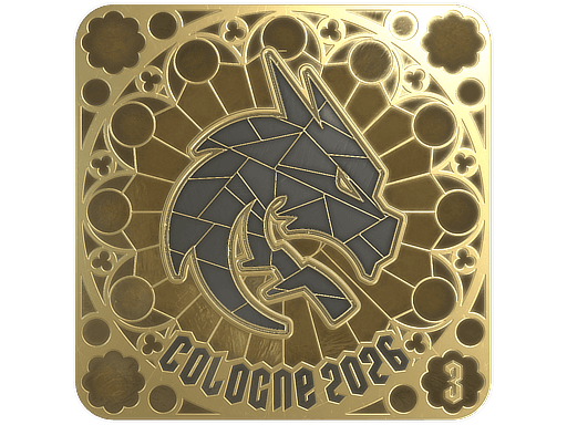 Sticker | Team Spirit (Gold, Ranked) | Cologne 2026