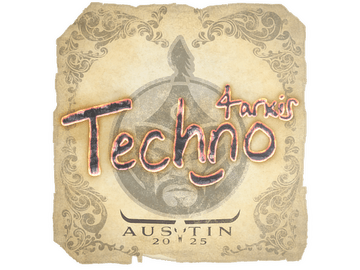 Sticker | Techno4K | Austin 2025