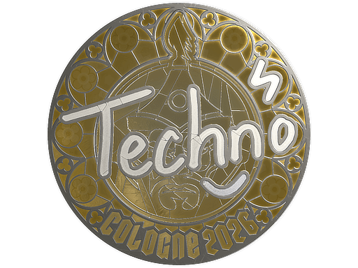 Sticker | Techno4K (Foil) | Cologne 2026