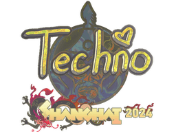 Sticker | Techno4K (Holo) | Shanghai 2024