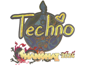 Sticker | Techno4K (Holo) | Shanghai 2024