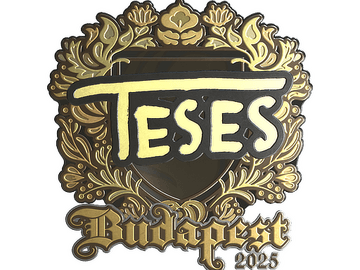Sticker | TeSeS (Gold) | Budapest 2025