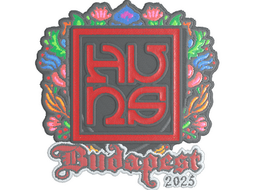 Sticker | The Huns (Embroidered) | Budapest 2025