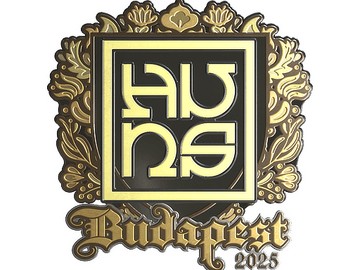 Sticker | The Huns (Gold) | Budapest 2025