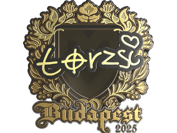 Sticker | torzsi (Gold) | Budapest 2025