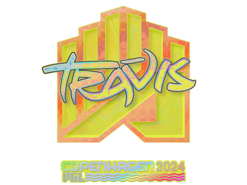 Sticker | TRAVIS (Holo) | Copenhagen 2024