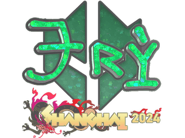 Sticker | TRY (Glitter) | Shanghai 2024