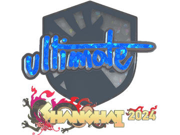 Sticker | ultimate (Glitter) | Shanghai 2024