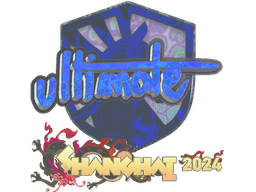 Sticker | ultimate (Holo) | Shanghai 2024