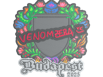 Sticker | venomzera (Embroidered) | Budapest 2025