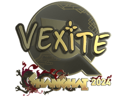 Sticker | vexite (Gold) | Shanghai 2024