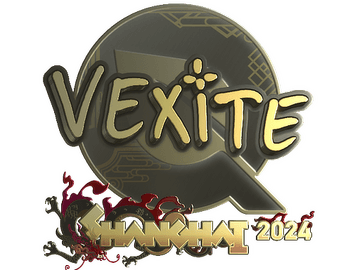 Sticker | vexite (Gold) | Shanghai 2024