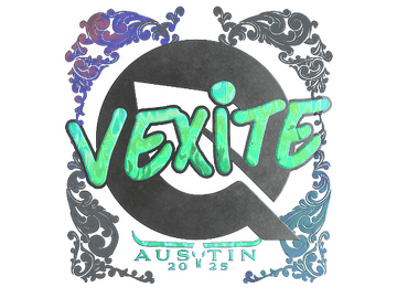 Sticker | vexite (Holo) | Austin 2025
