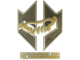 Sticker | VINI (Gold) | Copenhagen 2024