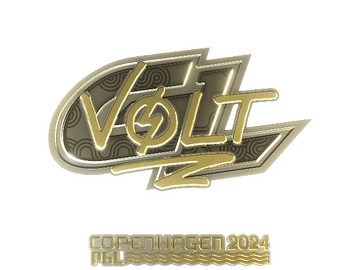 Sticker | volt (Gold) | Copenhagen 2024