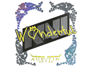 Sticker | w0nderful (Holo) | Austin 2025