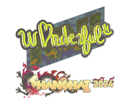 Sticker | w0nderful (Holo) | Shanghai 2024