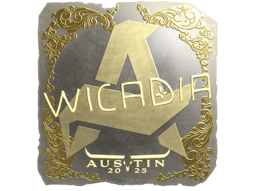 Sticker | Wicadia (Gold) | Austin 2025