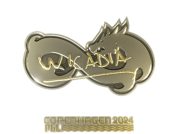 Sticker | Wicadia (Gold) | Copenhagen 2024