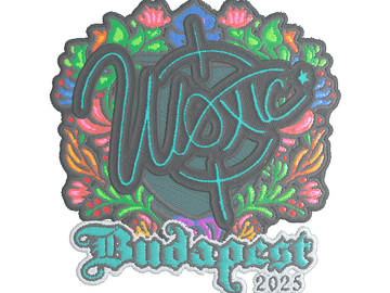 Sticker | woxic (Embroidered) | Budapest 2025