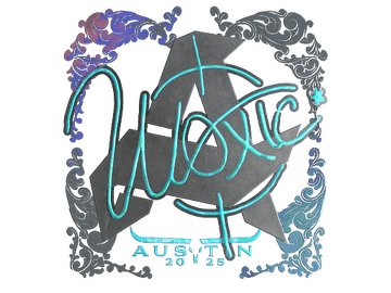 Sticker | woxic (Holo) | Austin 2025