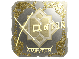Sticker | Xant3r (Gold) | Austin 2025
