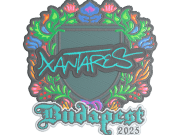 Sticker | XANTARES (Embroidered) | Budapest 2025