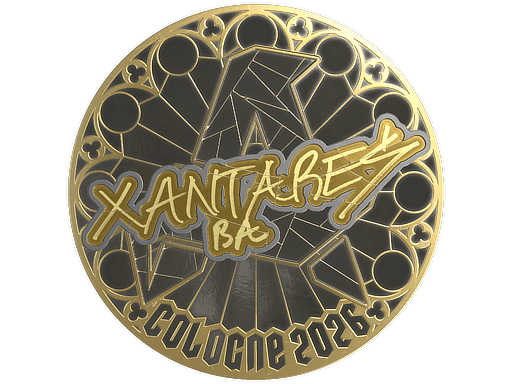 Sticker | XANTARES (Gold) | Cologne 2026