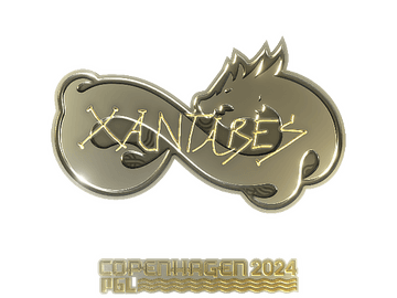 Sticker | XANTARES (Gold) | Copenhagen 2024